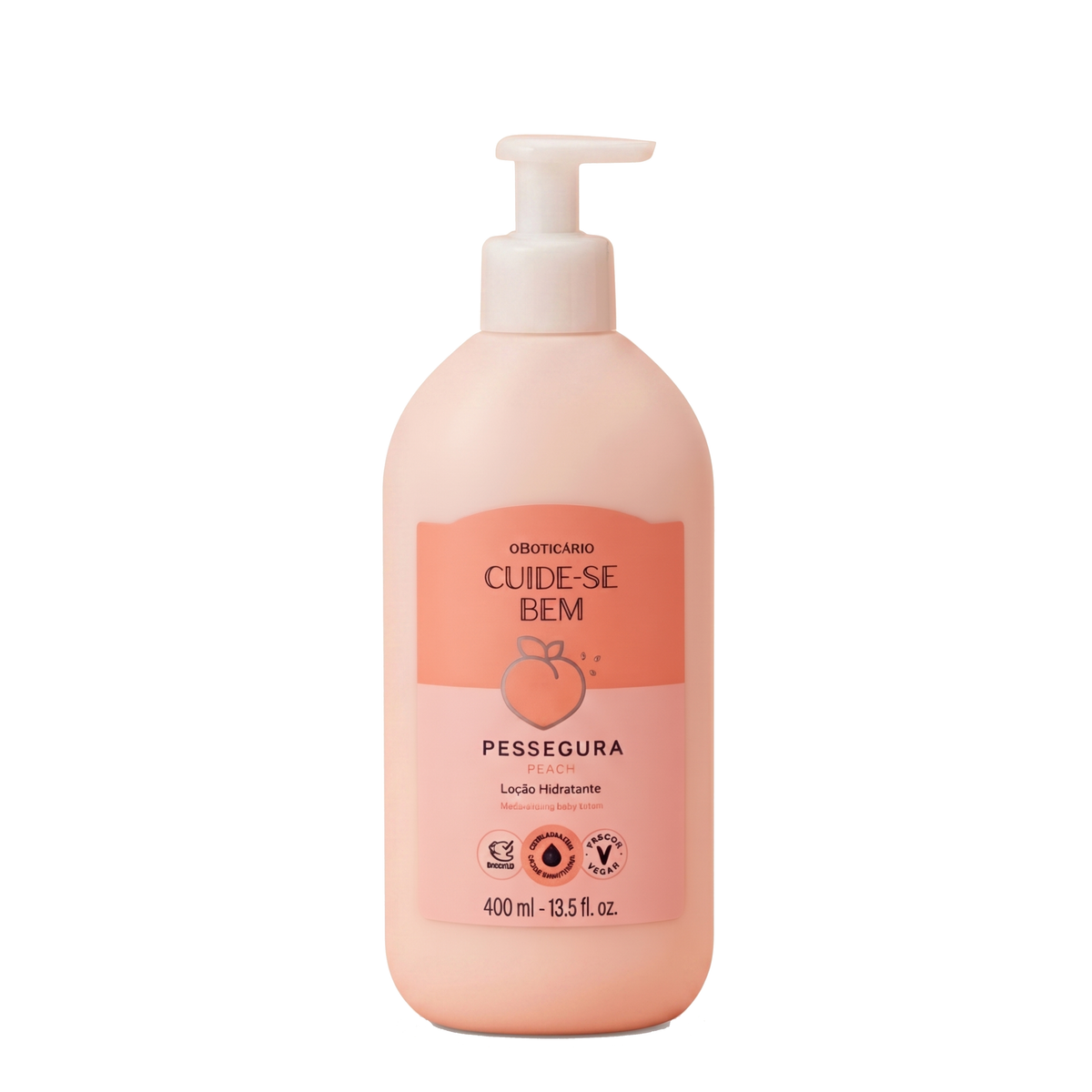 Lotion hydratante corporelle Pêche
