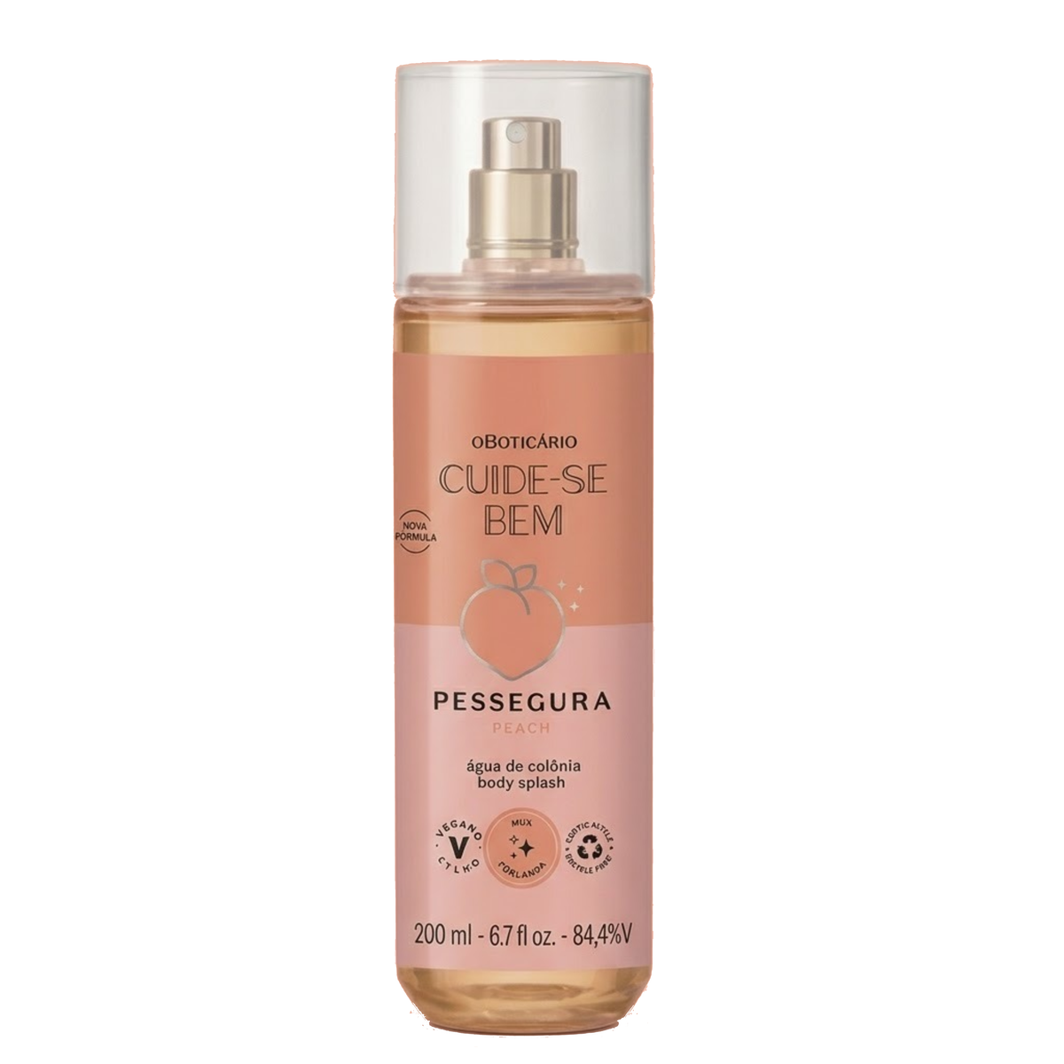Body Splash Cuide-se Bem Pêche Gourmande