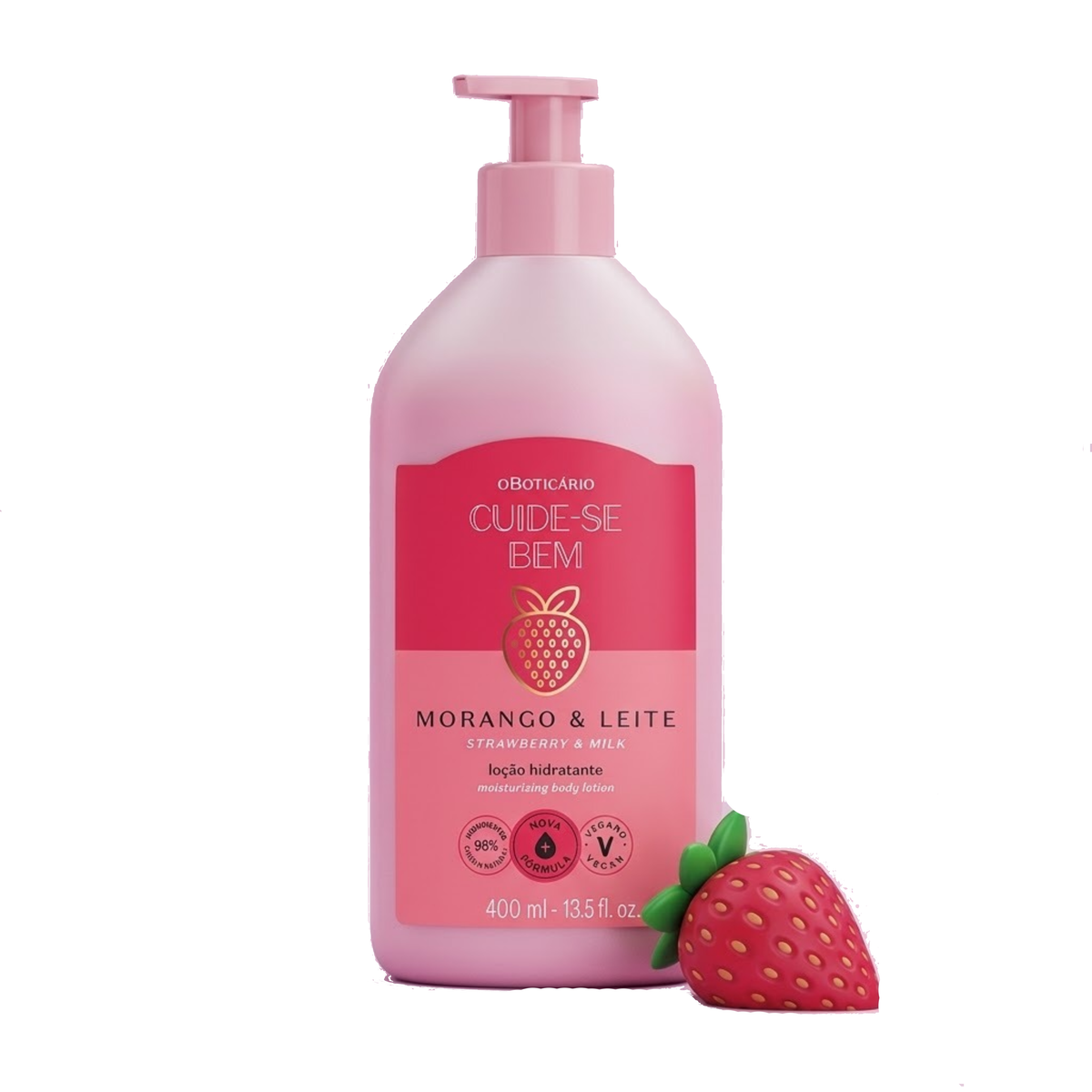 Lait Hydratant Corps Cuide-se Bem Fraise