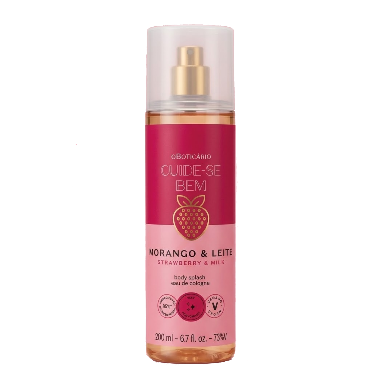 Body Splash Cuide-se Bem Fraise
