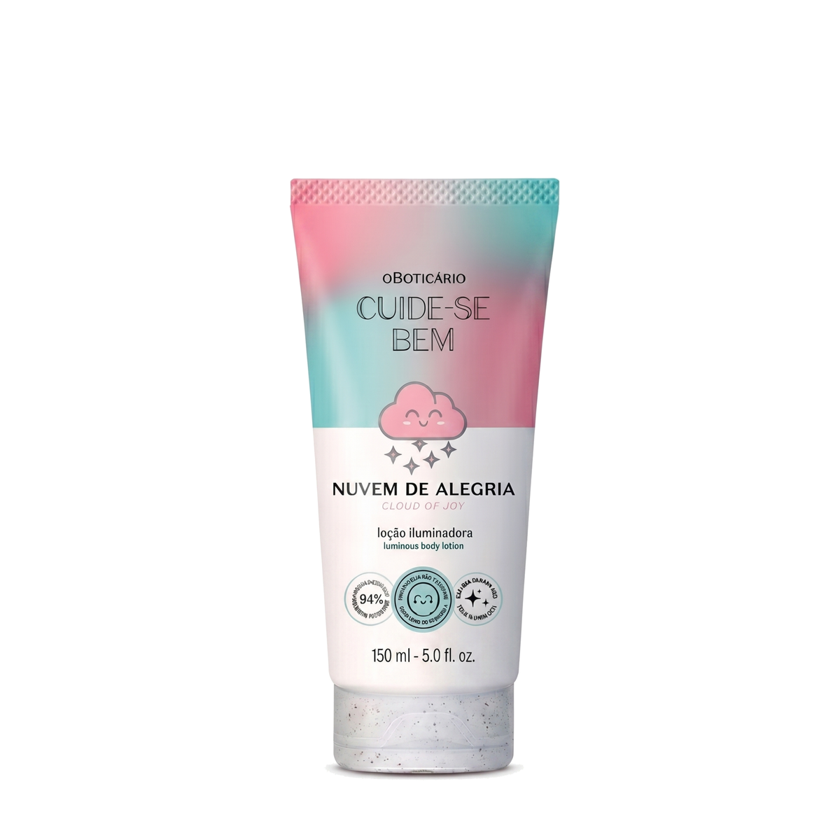 Lotion corporelle illuminatrice Cuide-se Bem Nuvem de Alegria