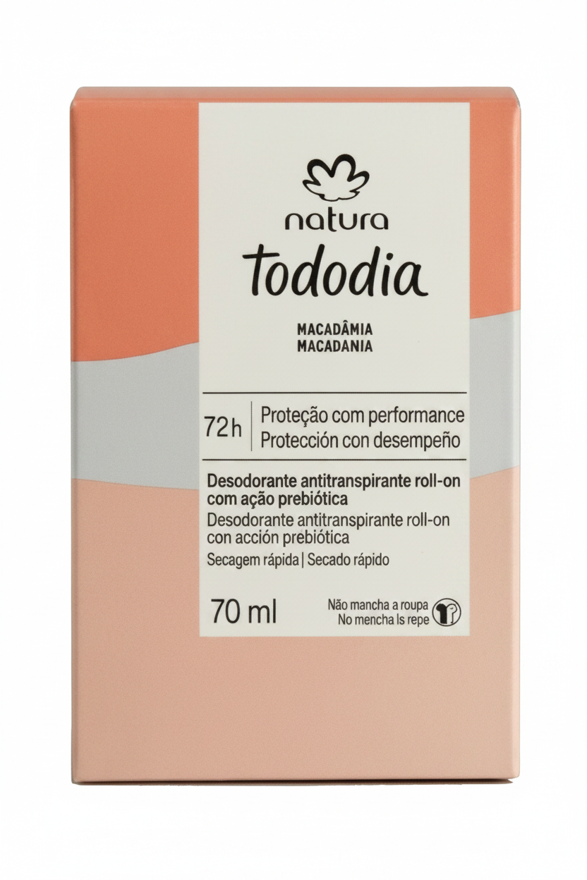 Déodorant anti-transpirant roll-on Tododia Macadamia