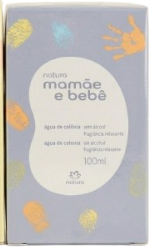 Eau de Cologne Natura Mamãe e Bebê