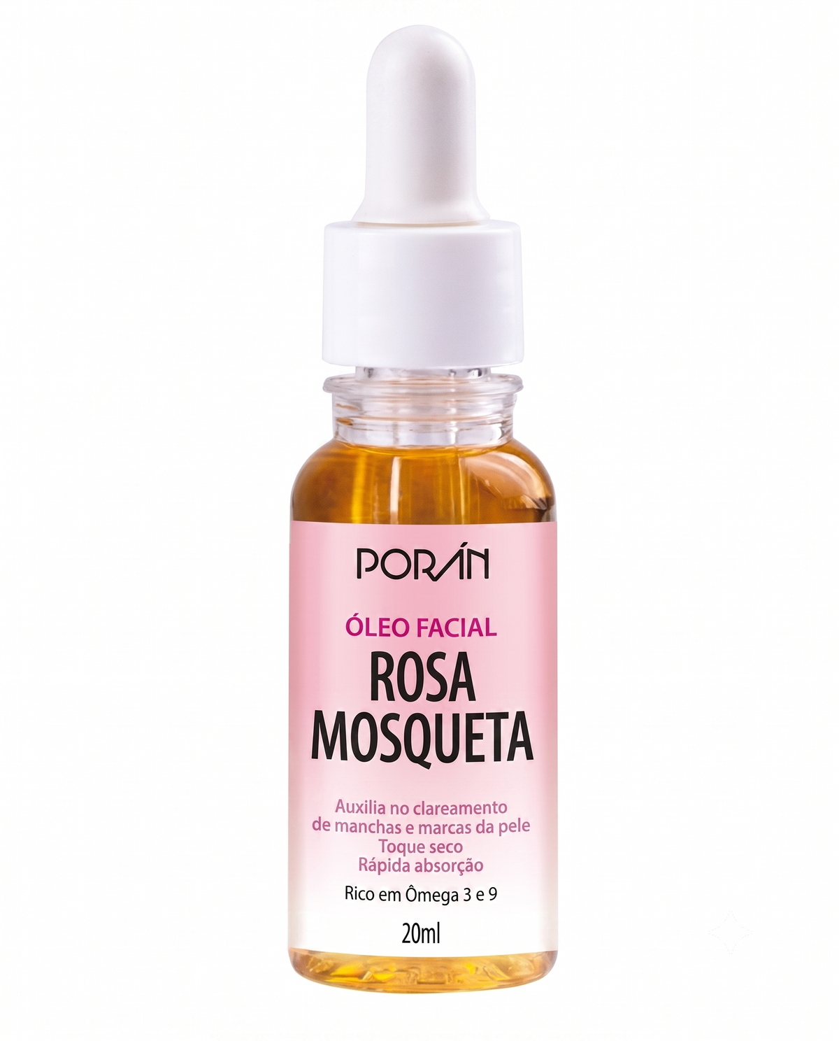 Porán Huile Visage Rose Musquée