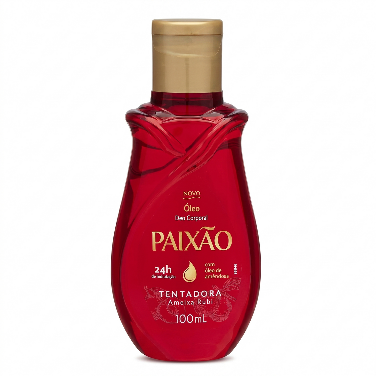 Huile corporelle Paixão Tentadora Prune Rubis avec huile d'amande