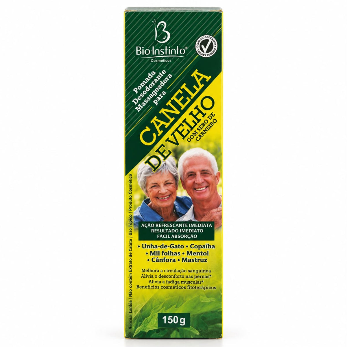 Pomada Bio Instinto Canela de Velho 150g