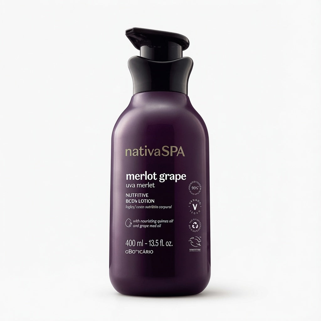 Lotion Nourrissante pour le Corps Nativa SPA Raisin Merlot