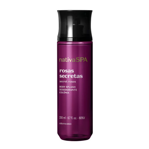 Body Splash Nativa SPA Rosas Secretas 200ml - O Boticário