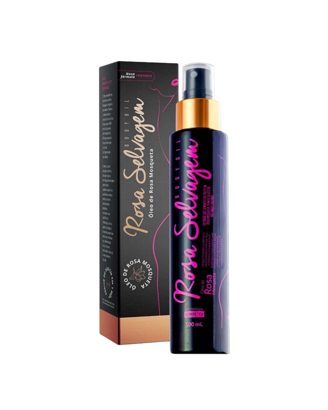 Huile corporelle Rosa Selvagem – Formule Puissante